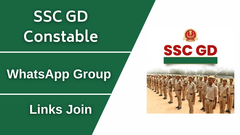 SSC GD Constable WhatsApp Group Links Join