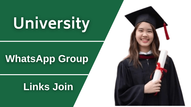 University WhatsApp Group Links Join